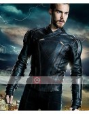 Supergirl Chris Wood Costume Leather Jacket