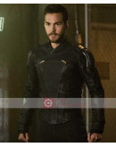 Supergirl Chris Wood Costume Leather Jacket
