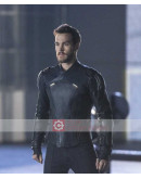 Supergirl Chris Wood Costume Leather Jacket