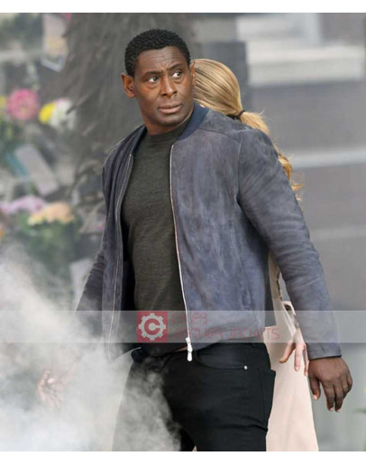 Supergirl David Harewood Suede Jacket
