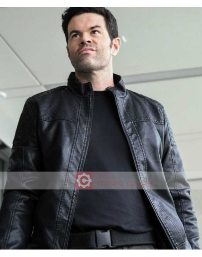 Supergirl Robert Baker Black Leather Jacket