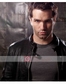 Supergirl Sam Witwer Leather Jacket