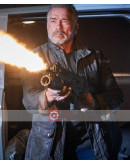 Terminator Dark Fate Arnold Schwarzenegger Leather Jacket