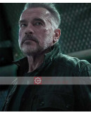 Terminator Dark Fate Arnold Schwarzenegger Leather Jacket