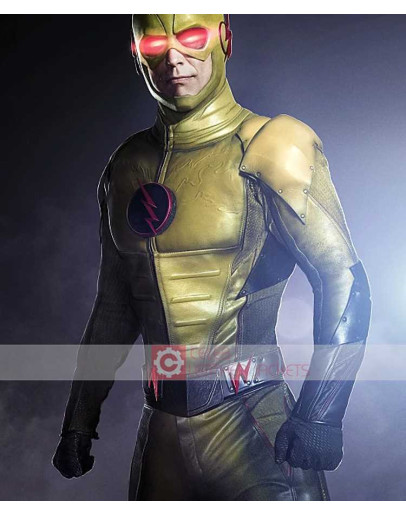 The Flash Season 5 Tom Cavanagh Costume Leather Jacket