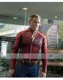The Flash Season 5 John Wesley Shipp Costume Leather Jacket