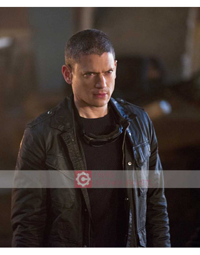 The Flash Season 5 Wentworth Miller Leather Jacket