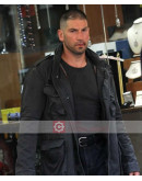 The Punisher Daredevil Jon Bernthal Black Leather Jacket