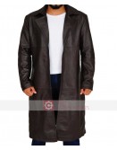 The Walking Dead Tom Payne (Paul Jesus) Leather Trench Coat