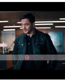 Venom Eddie Brock (Tom Hardy) Black Leather Jacket