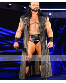 WWE Wrestler Drew McIntyre Trench Leather Coat WWE Wrestler Drew McIntyre Trench Leather Coat