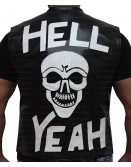 WWE Wrestler Steve Austin (Stone Cold) Skull S.O.B Leather Vest