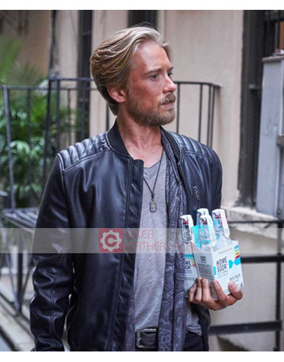 You Tv Series Lou Taylor Pucci Leather Jacket