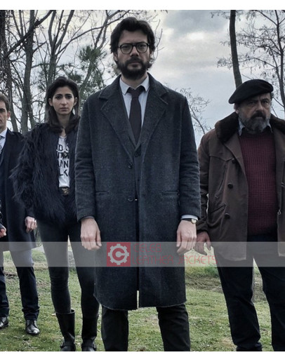 Money Heist Alvaro Morte (ProfeSsor) Coat