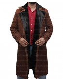 Atomic Blonde James McAvoy Fur Suede Coat