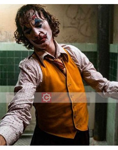 Joker Joaquin Phoenix Suede Vest