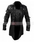 Steampunk Gothic Trench Coat | Van Helsing Leather Coat