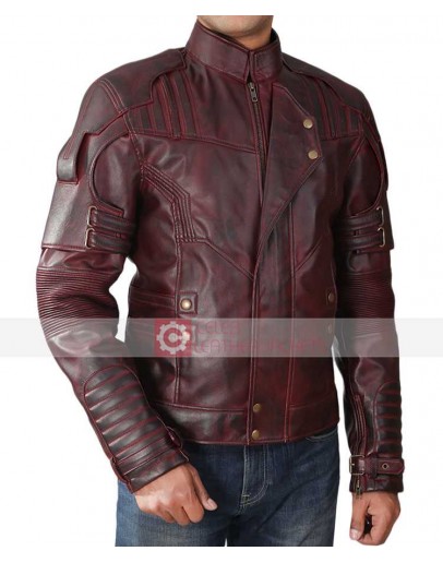 Guardians of The Galaxy 2 Star Lord Leather Jacket