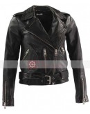 Death Wish Camila Morrone Leather Jacket