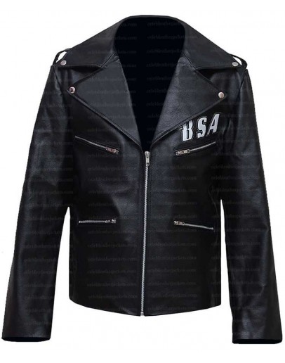 BSA Faith George Michael Rockers Revenge Leather Jacket