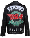 BSA Faith George Michael Rockers Revenge Leather Jacket