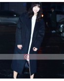 Black Korean Drama Series Ara Go Photoshoot Coat
