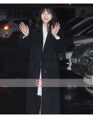 Black Korean Drama Series Ara Go Photoshoot Coat