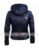 Blade Runner 2049 Sylvia Hoeks Luv Black Leather Jacket