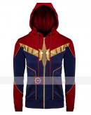 Captain Marvel Carol Danvers Hoodie Jacket