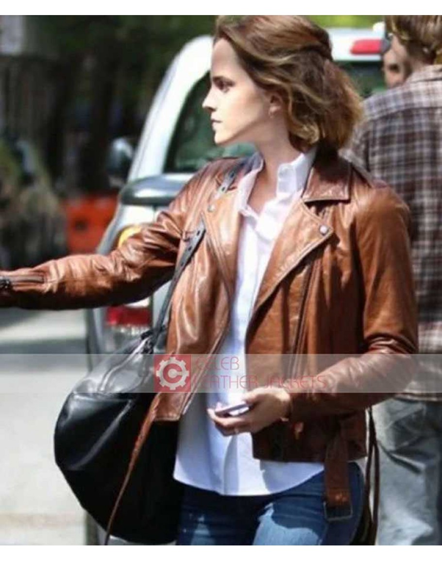 Emma Watson the Bling Ring Leather Jacket by TJS - Etsy New Zealand