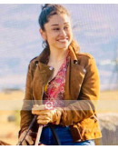 Rambo Last Blood Yvette Monreal Suede Jacket