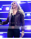 WWE Charlotte Flair Leather Jacket 