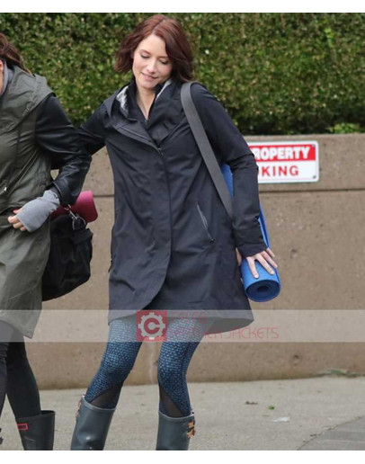 Supergirl Chyler Leigh Hood Coat
