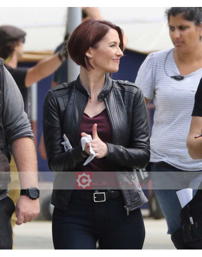 Supergirl Chyler Leigh Leather Jacket