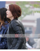 Supergirl Chyler Leigh Leather Jacket