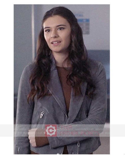 Supergirl Nicole Maines Suede Jacket