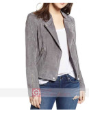 Supergirl Nicole Maines Suede Jacket