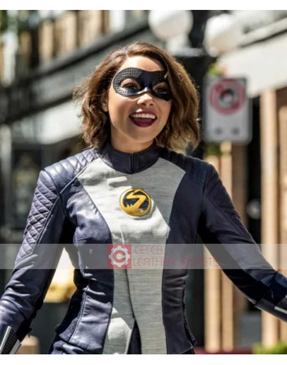 The Flash Jessica Parker Kennedy Costume Leather Jacket