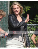 The Layover Meg (Kate Upton) Leather Jacket