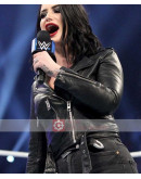 WWE Paige (Saraya Bevis) Biker Leather Jacket