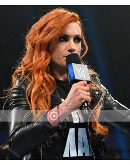 WWE SmackDown Becky Lynch Leather Jacket