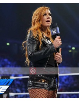WWE SmackDown Becky Lynch Leather Jacket