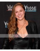 WWE Ronda Jean Rousey Leather Jacket