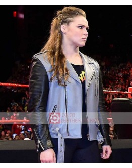 WWE Ronda Rousey Stylish Leather Jacket