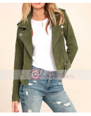 You Tv Series Elizabeth Lail Green Jacket