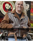 Billy Connolly Route 66 Biker Leather Jacket