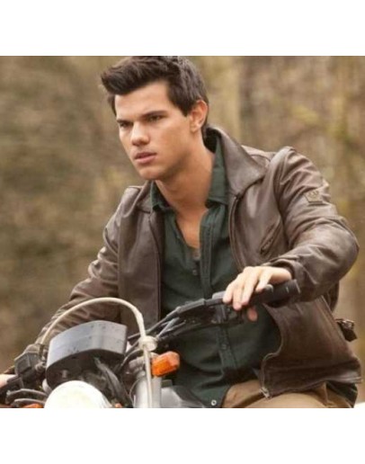 Breaking Dawn 2 Jacob Black (Taylor Lautner) Brown Jacket