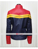 Carol Danvers Captain Comics Leather Jacket