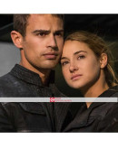 Divergent  Four Theo James (Tobias Eaton) Leather Jacket