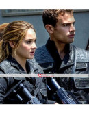 Divergent  Four Theo James (Tobias Eaton) Leather Jacket